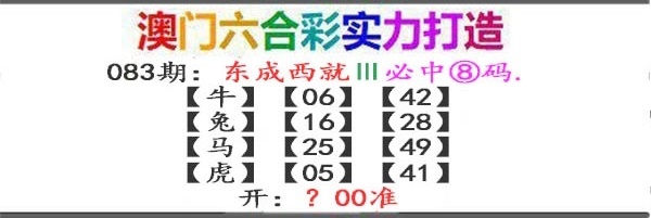 083期东成西就[图]